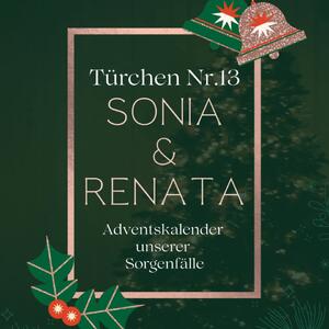 Sonia und Renata sind schon seit l&auml;ngerer Zeit auf der Suche nach ihrem eigenen Zuhause. Leider war bisher noch nicht der richtige Deckel f&uuml;r diese beiden dabei.
Was ihnen manchmal im Weg steht: Beide sind sehr &auml;ngstlich und brauchen Zeit, um Vertrauen zu fassen. Doch wenn dieses Vertrauen einmal gewonnen ist, zeigen sie ihr wahres Wesen &ndash; verschmust, liebevoll und voller Genuss f&uuml;r jede Aufmerksamkeit, die sie bekommen d&uuml;rfen.
Die beiden lieben weiche, kuschelige Betten und dicke Decken. Besonders Renata genie&szlig;t das sehr, da sie an Spondylosen in der Wirbels&auml;ule leidet und bereits eine Goldakupunktur hinter sich hat. Zus&auml;tzlich bekommt sie neben Trockenfutter ausschlie&szlig;lich Rinti-Nassfutter, da sie anderes Nassfutter leider nicht vertr&auml;gt.
Sehr gern spielen Sonia und Renata miteinander &ndash; oder auch mit ihrem Kumpel Marck.  Beide sind sowohl mit R&uuml;den als auch mit H&uuml;ndinnen gut vertr&auml;glich.
Unser Wunsch f&uuml;r die beiden:
Ein ebenerdiges Zuhause, gerne mit einem souver&auml;nen Ersthund. Ein ruhiger Haushalt w&auml;re ideal, ohne kleine Kinder &ndash; Jugendliche sind aber kein Problem.